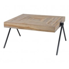 ZI Teca Coffee Table Square 80cm Natural